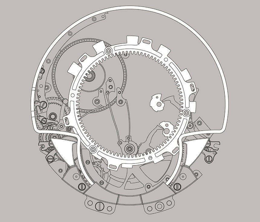 A. Lange  Sohne Zeitwerk Minute Repeater Striking Mechanism