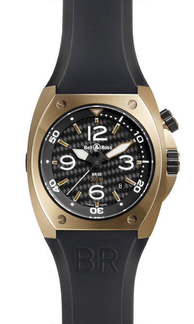 Bell Ross BR 02 Pink Gold watch