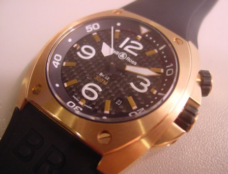 Bell  Ross BR02 Gold Watch on JamesList.com