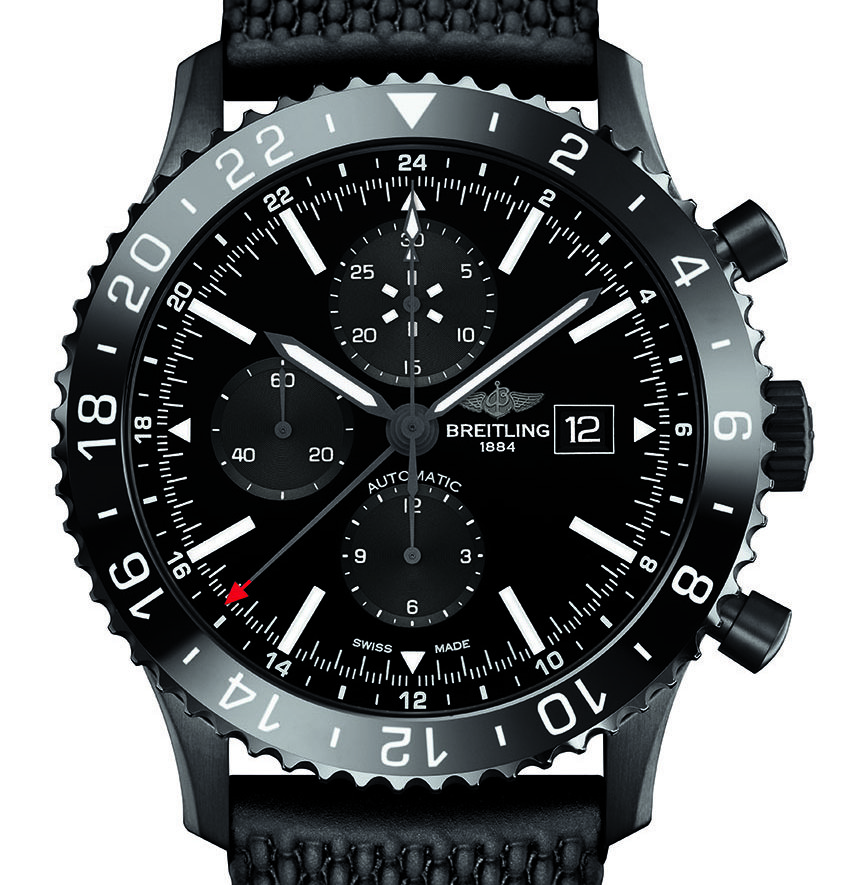 Breitling Chronoliner Blacksteel