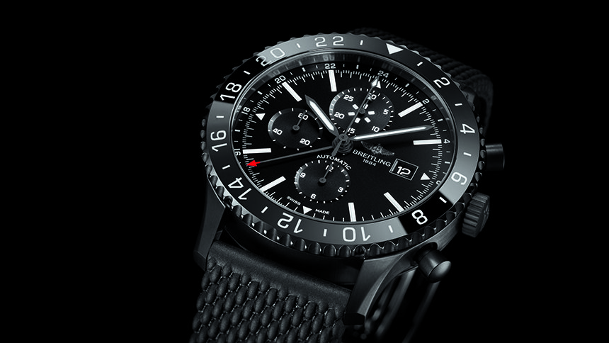 Breitling Chronoliner Blacksteel