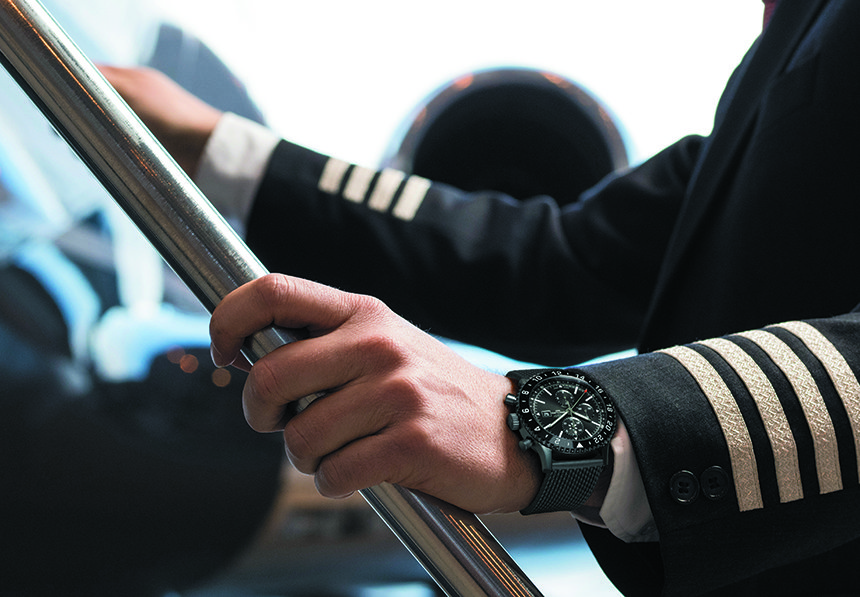 Breitling Chronoliner Blacksteel