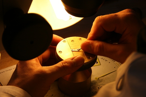 A. Lange  Sohne Hand Engraving