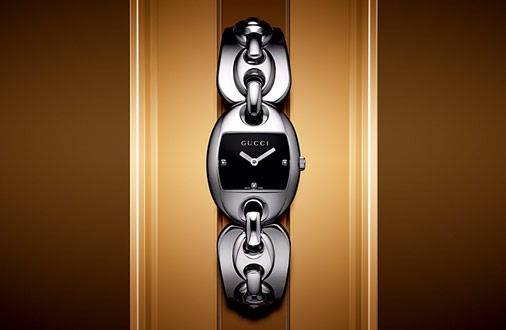 Gucci Marina Watch in Stainless Steel