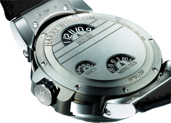 Harry Winston Histoire de Tourbillon 1 watch back