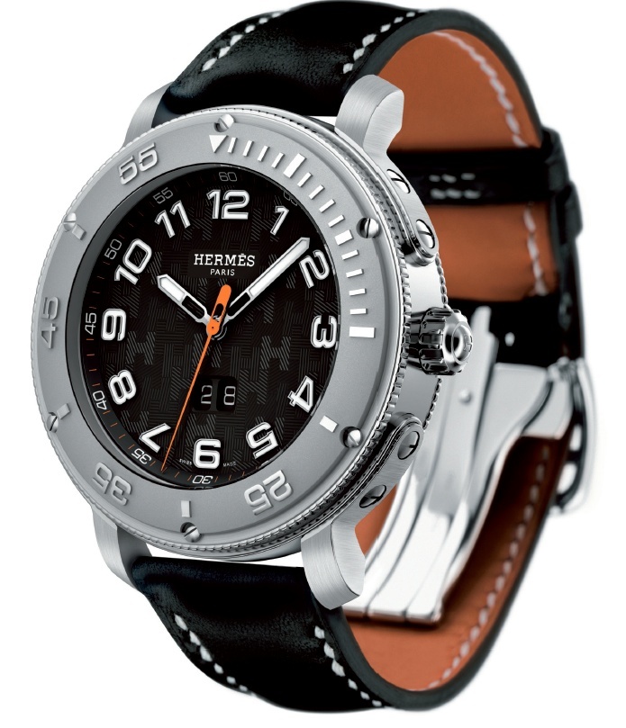hermes clipper h1 diver watch