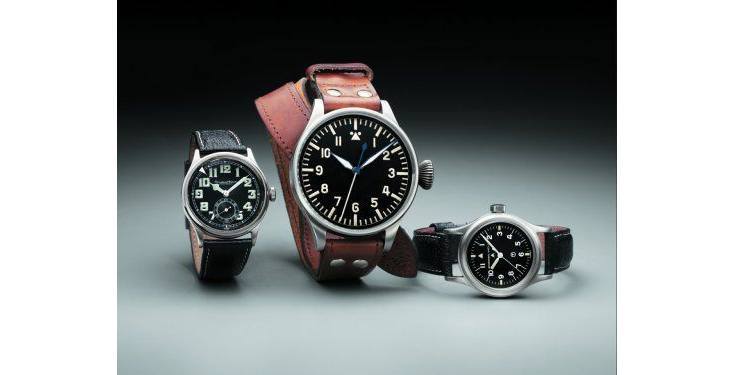 IWC Big Pilot's Watch (52-calibre T.S.C.) from 1940 compared to other previous generation IWC pilot watches.