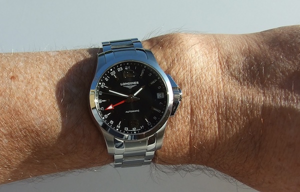 Longines GMT wrist shot