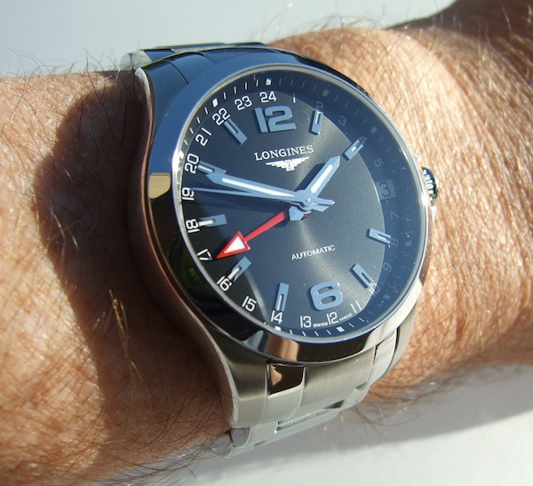 Longines GMT wrist shot