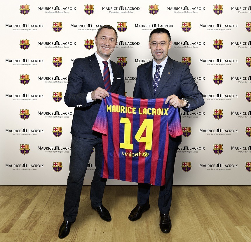 maurice lacroix football barcelona