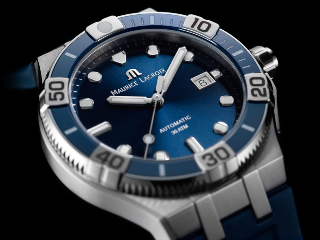 maurice lacroix venturer watch angle