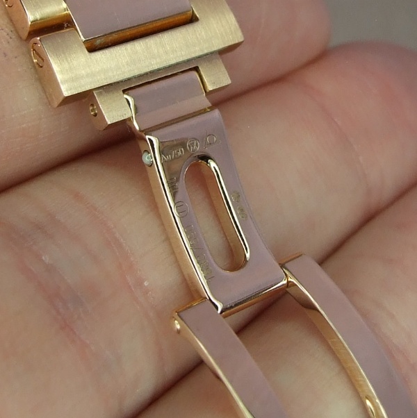 Omega Aqua Terra GMT clasp