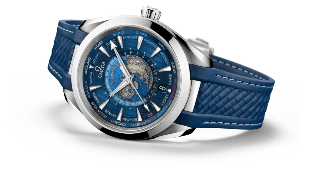 Omega Seamaster Aqua Terra Worldtimer Steel