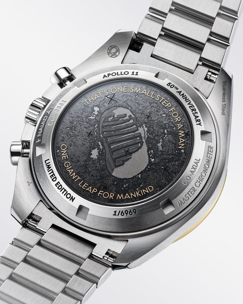 omega speedmaster apollo 11 50th anniversary caseback
