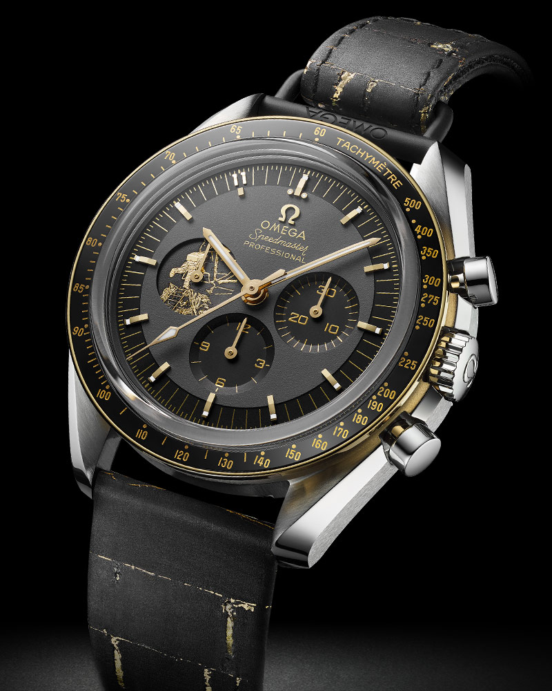 Omega Speedmaster Apollo 11 50th Anniversary dial