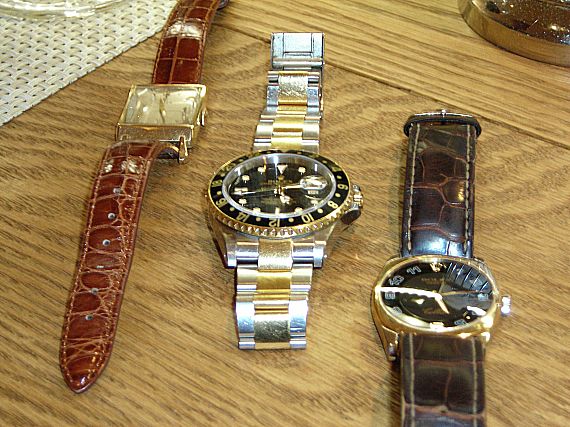Omega Tank Watch - Rolex GMT II Dualmaster - Rolex Cellini Danaos