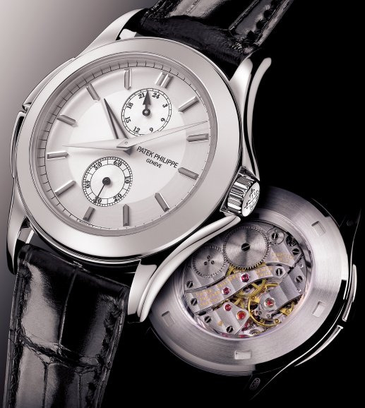 Patek Philippe Calatrava Travel Time Platinum watch on JamesList.com