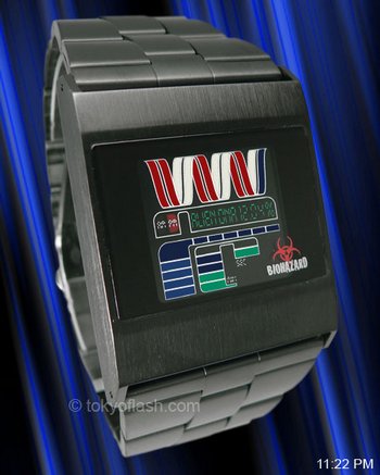 Tokyo Flash Biohazard watch on eBay