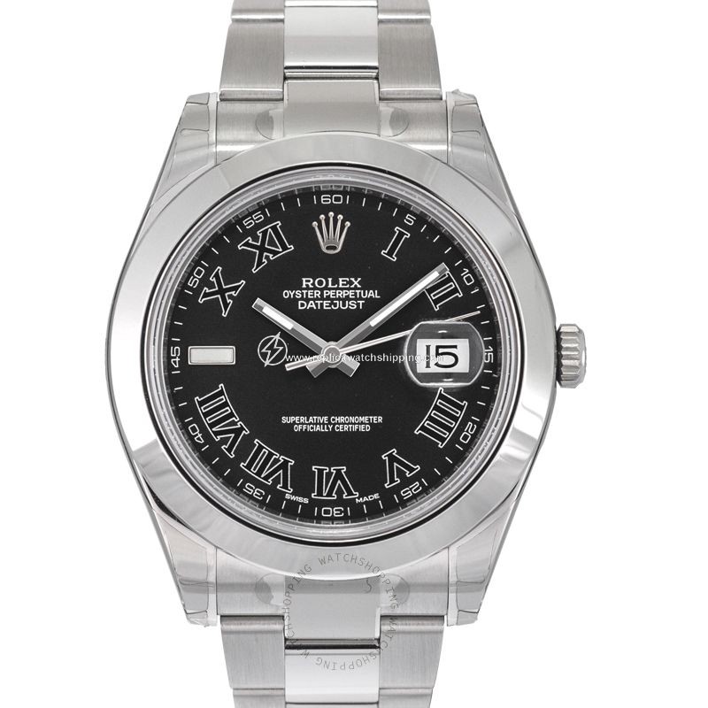 Rolex Datejust 116300/Black Roman