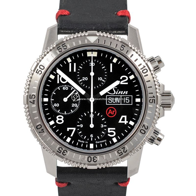 Sinn Diving Watches 206.014-Leather-CIVS-Blk-DSR
