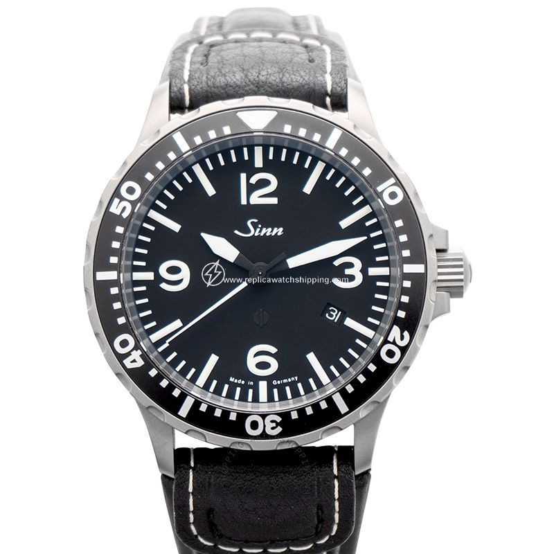 Sinn Instrument Watches 857.012-Leather-Cowhide-BLK