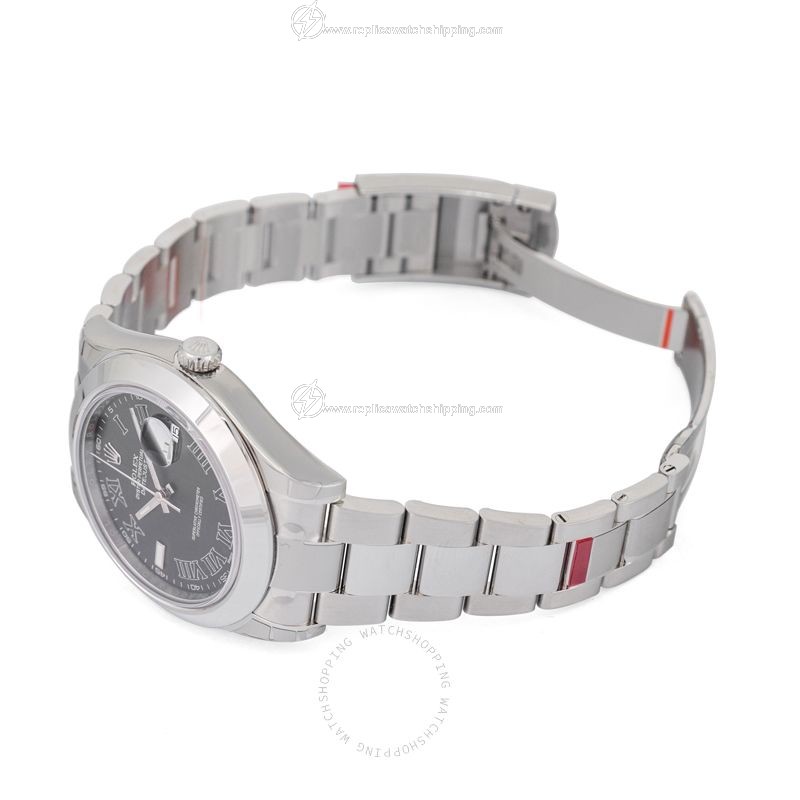 Rolex Datejust 116300/Black Roman 1