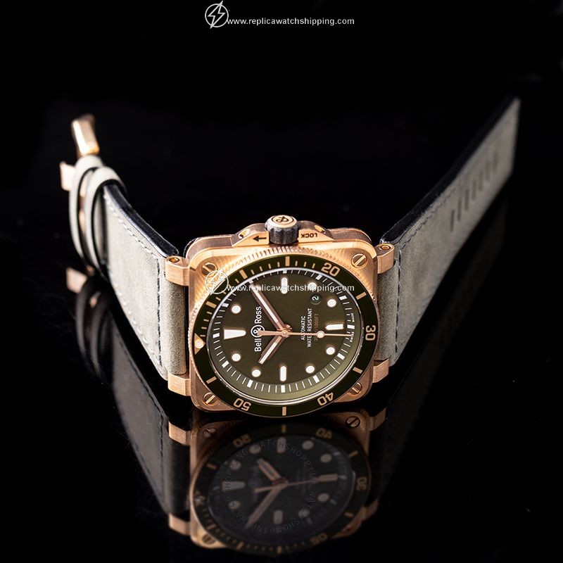 Bell & Ross Instruments BR0392-D-G-BR/SCA 2
