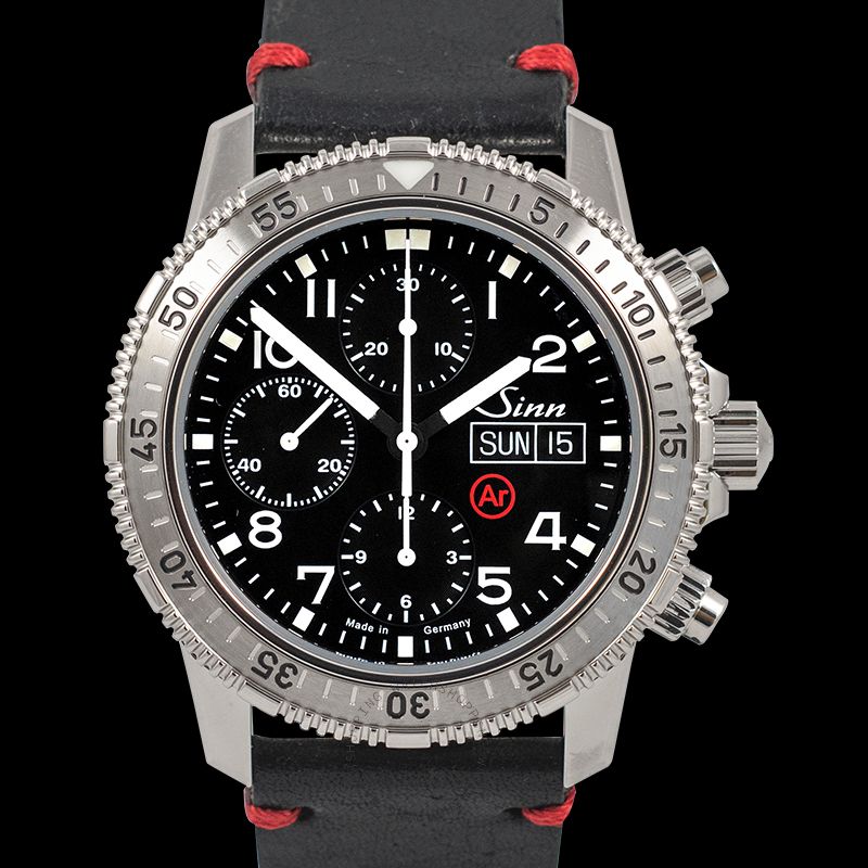 Sinn Diving Watches 206.014-Leather-CIVS-Blk-DSR 3