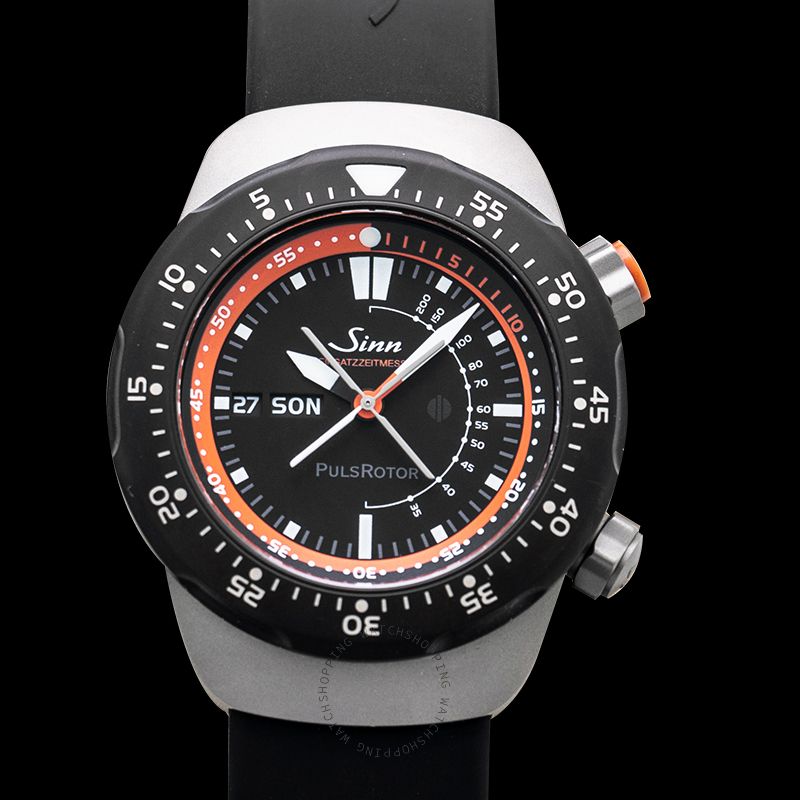 Sinn Instrument Watches 112.010-Silicone-LFC-Blk 3